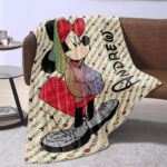Personalized Mickey Mouse Blanket, Disney Blanket, Custom Blanket, Birthday Gifts, Custom Name Blanket - Image 3