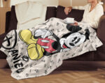 Personalized Mickey Mouse Blanket, Disney Blanket, Custom Blanket, Birthday Gifts, Custom Name Blanket - Image 2