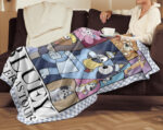 Bluey Eras Tour Sherpa Blanket, Bluey Blanket, Custom Bluey Blanket, Bedroom Decor, Sofa Blanket - Image 4