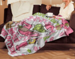 Personalized Grinch Velveteen Plush Blanket 3D Christmas Blanket, Personalized The Grinch Blanket for Toddlers, Gifts for Kids - Image 4