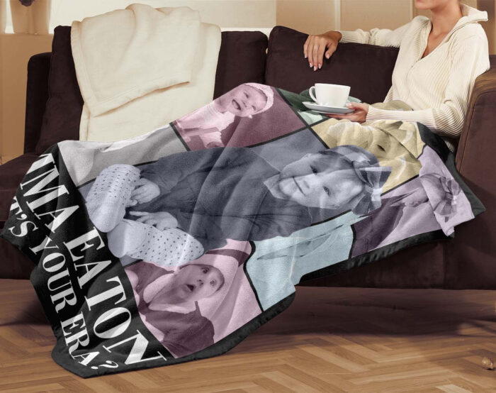 Personalized Baby Eras Tour Poster, Custom Picture & Name Blanket, Personalize Eras Blanket, Custom Era Tour Printable, Birthday Gift - Image 4