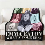 Personalized Baby Eras Tour Poster, Custom Picture & Name Blanket, Personalize Eras Blanket, Custom Era Tour Printable, Birthday Gift - Image 2