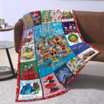 Personalized Disney Mickey and Friends Christmas Quilt Blankets, Disney Ultra Soft for Bed Couch Chair Fit Kids and Adults - Image 4