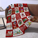 Personalized Mickey Mouse Mickey Lover Disney Fan Quilt Blanket, Blanket Home Decor Gift - Image 3