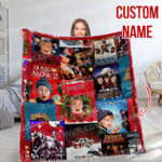 Retro 90s Christmas Movie Blanket, Home Alone Blanket, All The Home Alone, Macaulay Culkin, Xmas Blanket