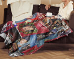 Retro 90s Christmas Movie Blanket, Home Alone Blanket, All The Home Alone, Macaulay Culkin, Xmas Blanket - Image 4