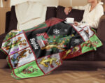Personalized Tigger Christmas Disney Fan Quilt Blanket, Winnie the Pooh Blanket Home Decor Gift - Image 4
