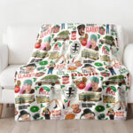 Personalized Christmas Vacation Blanket, Christmas movie Blanket, Griswold Fleece Blanket - Image 2