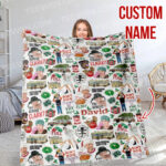 Personalized Christmas Vacation Blanket, Christmas movie Blanket, Griswold Fleece Blanket