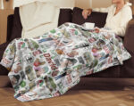 Personalized Christmas Vacation Blanket, Christmas movie Blanket, Griswold Fleece Blanket - Image 4