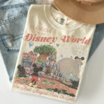 Vintage Mickey Disneyworld Comfort Colors Shirt, Retro Mickey And Friends Shirts, Walt Disneyworld Tee, Disney 2026 Trip Disney Vacation Tee