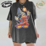Comfort Colors Fantasia Sorcerer Mickey Shirt, Walt Disney Fantasia Mickey Shirt, Fantasia Mickey Tee, Disneyland Trip, Fantasmic Shirt