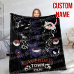 Personalized Anime Hand Woven Blanket Manga Tapestry, Pokemon Blanket, Custom Name Anime Blanket - Image 10