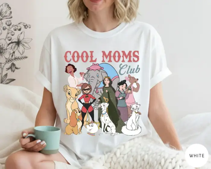 Comfort Colors® Retro Disney Cool Mom Clubs Shirt, Funny Mom Outfit, Disney Moms Shirt, Best Mom Ever Tee, Mothers Day Gifts - Image 10