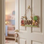 3D Layered Wood Name Sign | Personalized Peanuts Snoopy Nursery Decor | Custom Kids Room Wooden Wall Art - Image 6