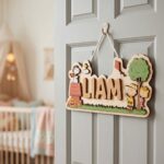 3D Layered Wood Name Sign | Personalized Peanuts Snoopy Nursery Decor 2 | Custom Kids Room Wooden Wall Art - Image 6