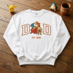 Custom Embroidered Charizard Shirt, Sweatshirt, Hoodie, Personalized PokaDad Character Shirt - Image 5