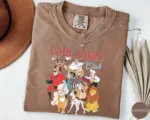 Comfort Colors® Retro 90s Disney Cool Dad Clubs T-Shirt, Funny Daddy Son Gift, Best Dad Ever, Goofy Mufasa King Triton, Family Trip Shirt - Image 5