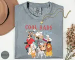 Comfort Colors® Retro 90s Disney Cool Dad Clubs T-Shirt, Funny Daddy Son Gift, Best Dad Ever, Goofy Mufasa King Triton, Family Trip Shirt - Image 4