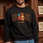 Custom Embroidered Charizard Shirt, Sweatshirt, Hoodie, Personalized PokaDad Character Shirt - Image 6