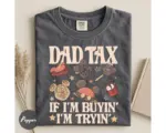 Comfort Colors® Mickey Snack Drink Disney Dad Shirt, Dad Tax Tee, Happy Father's Day, Best Dad Ever Birthday, Fathers Day Gift, Gift for Dad - Image 2