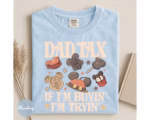Comfort Colors® Mickey Snack Drink Disney Dad Shirt, Dad Tax Tee, Happy Father's Day, Best Dad Ever Birthday, Fathers Day Gift, Gift for Dad - Image 6
