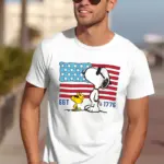 Comfort Colors® America 250th Anniversary Shirt, Patriotic Snoopy Tee, Funny 4th Of July Shirt, USA Flag Tee - Image 5
