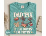 Comfort Colors® Mickey Snack Drink Disney Dad Shirt, Dad Tax Tee, Happy Father's Day, Best Dad Ever Birthday, Fathers Day Gift, Gift for Dad - Image 8