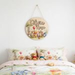 Personalized Winnie the Pooh Name Sign, Custom Wooden Nursery Decor, Pooh and Friends Wall Art, Vintage Pooh Plaque, Newborn Baby Gift - Image 3
