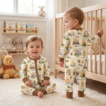 Personalized God Says I Am Bamboo Convertible Zippy, Christian Baby Sleeper, Faith Based Baby Gift - Image 4
