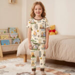 Personalized God Says I Am Bamboo Short Sleeved Pajamas, Christian Baby Sleeper, Faith Based Baby Gift - Image 3