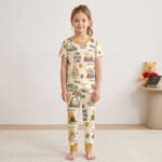 Personalized God Says I Am Bamboo Short Sleeved Pajamas, Christian Baby Sleeper, Faith Based Baby Gift - Image 4