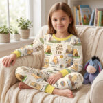 Personalized God Says I Am Bamboo Long Sleeved Pajamas, Christian Baby Sleeper, Faith Based Baby Gift - Image 5