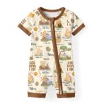 Personalized God Says I Am Bamboo Shorty Zippy, Christian Baby Sleeper, Faith Based Baby Gift - Image 2