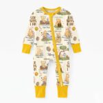 Personalized God Says I Am Bamboo Convertible Zippy, Christian Baby Sleeper, Faith Based Baby Gift - Image 2